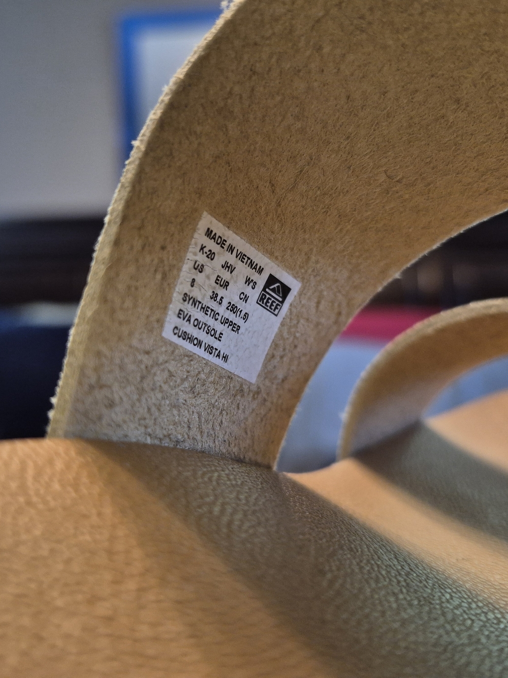 Reef Platform Vista Gold sandals - Picture 4 of 6